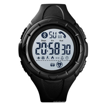 SKMEI 1542 Monitor de frequência cardíaca Reloj relógio inteligente esportivo à prova d&#39;água